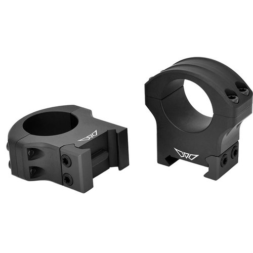 Die Warne HyperLite Scope Ringe sind 35% leichter als herkömmliche Aluminiumringe, bieten eine hervorragende Stabilität und sind perfekt für jedes Schießen.