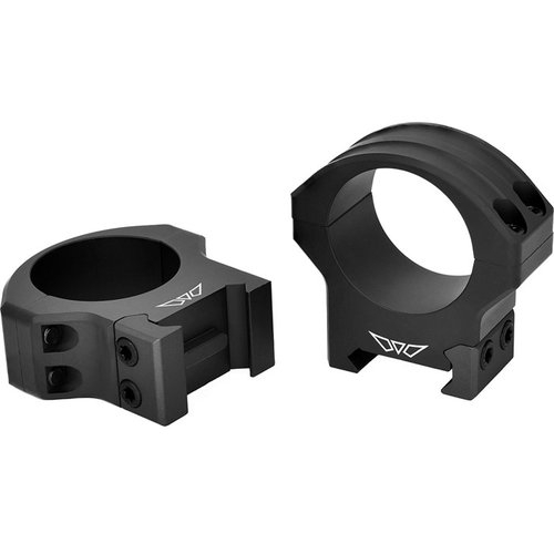 Die Warne HyperLite Scope Ringe sind 35% leichter als herkömmliche Aluminiumringe, bieten Stabilität und halten den Nullpunkt selbst bei starkem Rückstoß.