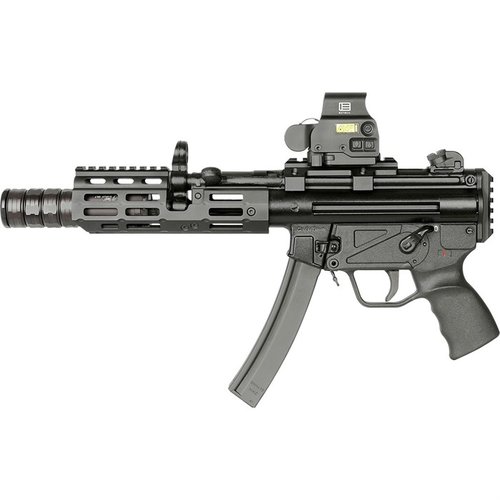 Der SUPPRESSOR M-LOK® Handguard für HK MP5 ist leicht, einfach zu installieren und perfekt für Suppressor-Nutzung mit langlebiger Aluminium-Konstruktion.