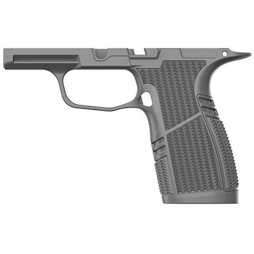 Das Tyrant CNC Snub Nose Grip Modul für die SIG SAUER P365 bietet ergonomisches Design, hohe Haltbarkeit und passt perfekt in bestehende Holster.