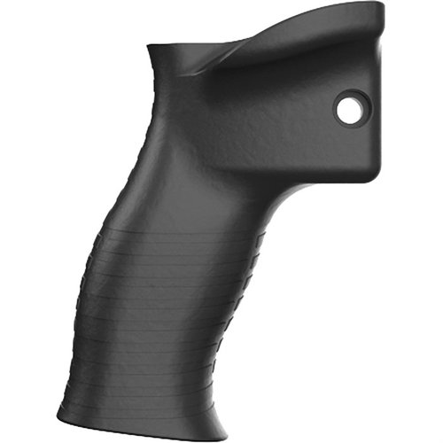 Der UD Double Thumb Rest Grip bietet eine natürliche Handhaltung für präzise Schüsse, unterstützt durch Daumenablagen und optimierte Druckverteilung auf den Abzug.