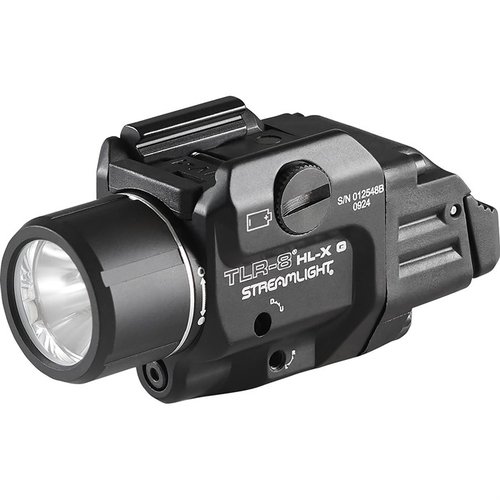 Die TLR-8 HL-X G ist eine vielseitige Waffe mit 1.000 Lumen, grünem Laser und austauschbaren Schaltern – perfekt für unterschiedliche Schießstile!