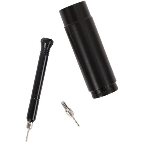 Das ZERO M-SERIES Sleeve & Mandrel Kit bietet modulare Sizing Sleeves, einen Mandrel für präzise Nackenanspannung und zusätzlichen Decapping Pin für optimale Ergebnisse.