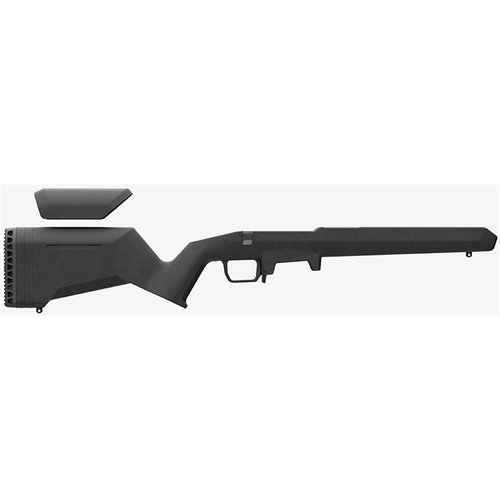 Die MAGPUL Hunter Lite Stock für Remington 700 ist leicht, ergonomisch und bietet Anpassungsmöglichkeiten, ideal für präzises Jagen mit Short Action Gewehren.