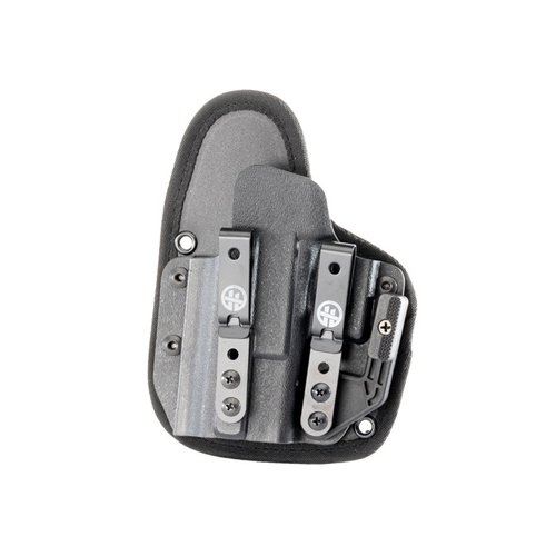 Der OMNICARRY Multi-Fit Holster bietet universelle Passform für über 300 Handfeuerwaffen, hervorragende Retention und einen bequemen Sitz mit Schaum- und Netzrücken.