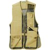 Die BOB ALLEN FULL MESH SHOOTING VEST ist leicht, atmungsaktiv und bietet Platz für Insert-A-Pad, Choke Tubes und hat praktische Taschen für Schrotpatronen.
