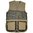 BOB ALLEN FULL MESH DUAL PAD SHOOTING VEST KHAKI S