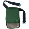BOB ALLEN CLASSIC SERIES COMBO SHELL POUCH WITH BELT GREEN