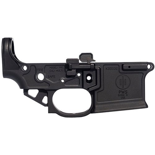Der MK1 MOD 2-M Stripped Lower Receiver ist leicht, robust und AR-15 kompatibel, mit hochwertigen 7075-T651 Materialien und wichtigen Zubehörteilen für deine Waffe.