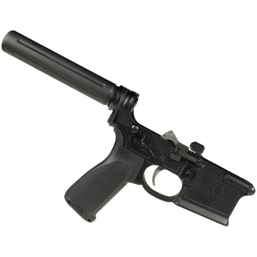 Der MK1 MOD 2-M Complete Pistol Lower Receiver bietet eine robuste Bauweise, einen verbesserten Mil-Spec Trigger und einen PWS Enhanced Buffer Tube für optimale Leistung.