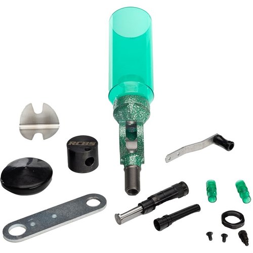 Der RCBS UPM-3 Competition Powder Measure bietet präzise Messungen mit Micrometer, einer 1-Pfund-Hopper-Kapazität und einer beidseitig bedienbaren Konstruktion.