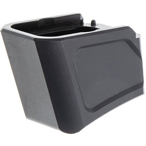 Erhöhe die Kapazität deiner Glock 17/19X/22/34/35/45 mit der Tyrant CNC MKI +5/4 Magazinverlängerung – schnell installiert, ohne Werkzeuge, und fügt 6 zusätzliche 9mm Patronen hinzu!