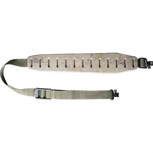 Der QUAKE CLAW 2.0 Sling bietet einen rutschfesten Polster, der den Komfort erhöht, das Gewicht gleichmäßig verteilt und einfach zu reinigen ist.