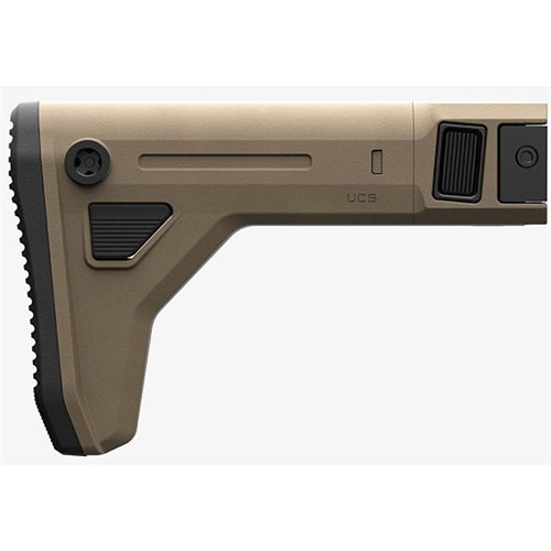 Der MAGPUL UCS Adjustable Carbine Stock bietet extreme Verstellbarkeit, ist kompatibel mit M1913 Rails und passt sich perfekt an deine Bedürfnisse an.