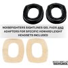 Die Noisefighters Sightlines Gel Ear Pads bieten Komfort für Brillenträger, hervorragende Geräuschisolierung und sind mit vielen Headsets kompatibel.