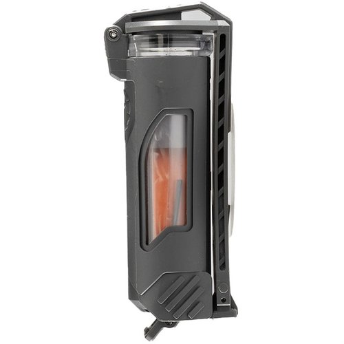 Schütze deine 21700-Batterie mit dem CELLVAULT-21, der wasserdicht, stoßfest und mit einem sicheren Metallverschluss ausgestattet ist – perfekt für MOLLE/PALS!