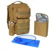 Der CACTUS JACK ARMORED TRANSPORT RUCKSACK bietet anpassbaren Stauraum, MOLLE-Anschlüsse, eine integrierte Hydration Bladder und Platz für eine 10" x 12" Panzerplatte.