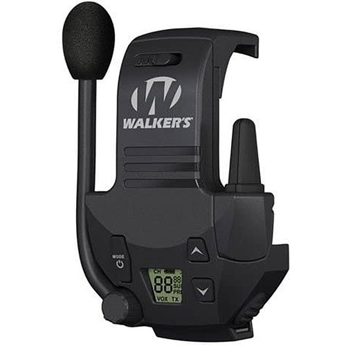 Bleib verbunden und geschützt mit dem Walker's Razor Walkie Talkie Attachment! 22 Kanäle, 3 Meilen Reichweite und freihändige Bedienung für sicheres Schießen.