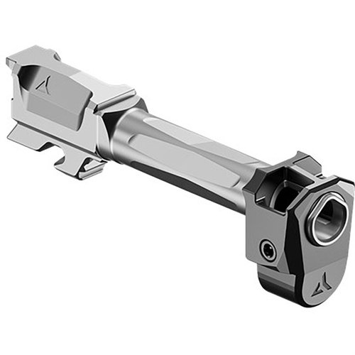 Der Radian® AFTERBURNER™ + RAMJET™ für GLOCK 43X bietet außergewöhnliche Rückstoßreduzierung und Präzision, ist einfach zu installieren und zu reinigen.