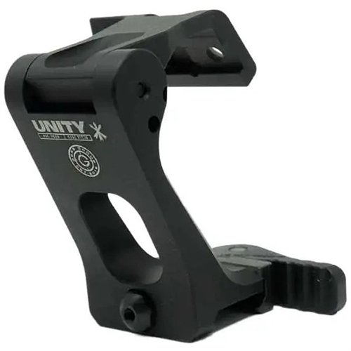 Der 2.91 FTC Omni Magnifier Mount bietet eine innovative Flip-to-Center-Technologie, die eine kompakte Lagerung und einfache Nutzung von Vergrößerungen ermöglicht.