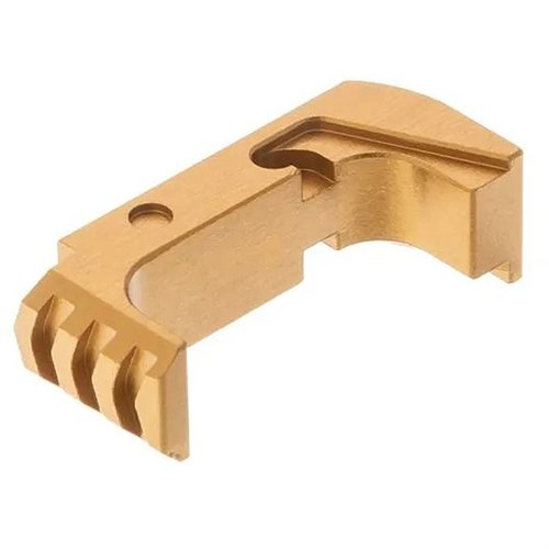 Der Tyrant CNC Extended Magazine Release für Glock 43X/48 aus hochwertigem Aluminium bietet schnellen Magazinwechsel und perfekten Grip für dein Handfeuerwaffe.