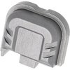 Die Tyrant CNC Slide Cover Plate für Glock 43X/48 bietet ein elegantes Chevron-Design, perfekte Passform und benötigt keine Werkzeuge für die Installation.