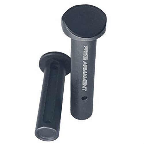 Die RISE Enhanced Takedown und Pivot Pins für AR-15 bieten eine komfortable Handhabung, schnelle Entfernung und sind aus robustem 316 Edelstahl mit schwarzer Nitrierung.