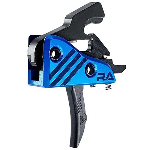 Der Blitz Defense Trigger für AR-15 bietet einen präzisen 4,5lb Pull, ein schnelles Quik-Klik Reset und eine breite Hybrid-Abzugsklinge für maximalen Komfort und Kontrolle.