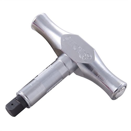 Der 3/8" Square Drive T-Handle Drehmomentschlüssel von SEEKONK ist präzise kalibriert, um 55 inch pounds Drehmoment für eine sichere Montage zu bieten.
