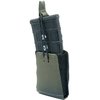 Die GBRS Group Single Rifle 5.56 NATO Magazine Pouch bietet MOLLE/BELT-Kompatibilität, abnehmbare Bungee-Retention und eine glatte Handhabung für AR-15 Magazine.