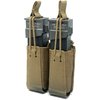Die GBRS Group Double Pistol Magazine Pouch bietet MOLLE/BELT-Kompatibilität, abnehmbare Bungee-Retention und eine glatte Handhabung für gängige Doppelmagazine.