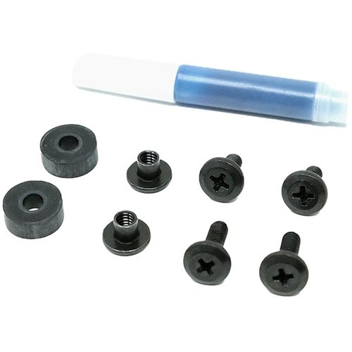 Das GBRS GROUP Schraubenset für die Leg Strap Kits bietet alles, was du für eine sichere Montage benötigst, inklusive hochwertiger Schrauben und Gummis.