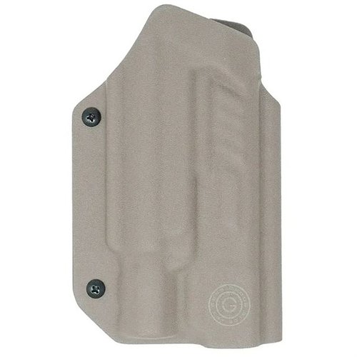 Das GBRS GROUP X PRIORITY 1 OWB Holster für GLOCK 9mm/.40 bietet verstellbare Retention, ist optik-kompatibel und unterstützt Gewindeläufe und Kompensatoren.
