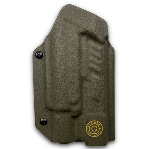 Das GBRS GROUP X PRIORITY 1 OWB Holster für GLOCK 9mm/.40 bietet anpassbare Retention, ist für Optiken geeignet und unterstützt Gewinde-Läufe und Kompensatoren.