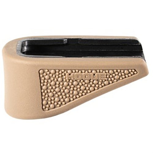 Verbessere deine Glock 43 mit dem Hogue OverMolded Grip Extension Pad für mehr Komfort, Kontrolle und einen sicheren Griff beim Schießen und Nachladen.