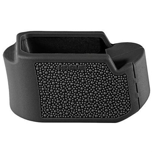 Verbessere die Handhabung deiner Glock 26 mit dem Hogue OverMolded Grip Extension Pad, das zusätzlichen Komfort und Kontrolle bietet und einfach zu installieren ist.