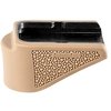 Verbessere die Ergonomie deiner Glock 26 mit dem Hogue OverMolded Grip Extension Pad für besseren Halt, Schutz und einfache Installation.