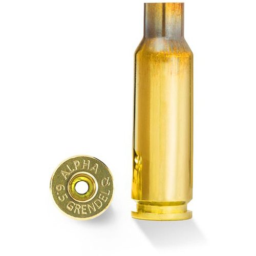 Die 6.5mm Grendel Brass von Alpha Munitions bietet hohe Präzision, niedrigen Rückstoß und optimierte Lebensdauer der Zündhülsen – ideal für deine AR-15!