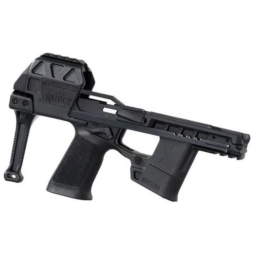 Das Flux Raider X Chassis für die SIG 320 ist leichter, robuster und schneller, mit verbesserter Ergonomie und Zuverlässigkeit – perfekt für deinen Einsatz!