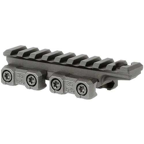Die MK2 1913 Risers bieten dir eine robuste und präzise Montage für Optiken mit verschiedenen Slot-Konfigurationen und lebenslanger Garantie.