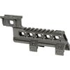 Erhöhe deine HK MP5/MP5K mit der Midwest Industries Optic und Laser Mount, die einfach zu installieren ist und Platz für ein Red Dot und einen Laser bietet.