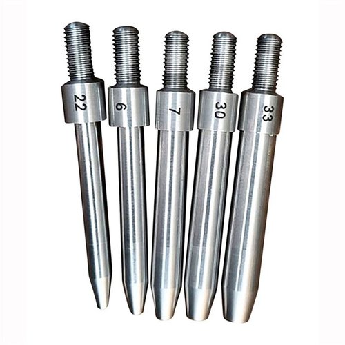 Die L.E. Wilson Expanding Mandrels sorgen für einen konsistenten Halsdurchmesser bei neuen Hülsen und verbessern die Sitztiefe dank optimaler Nackenspannung.