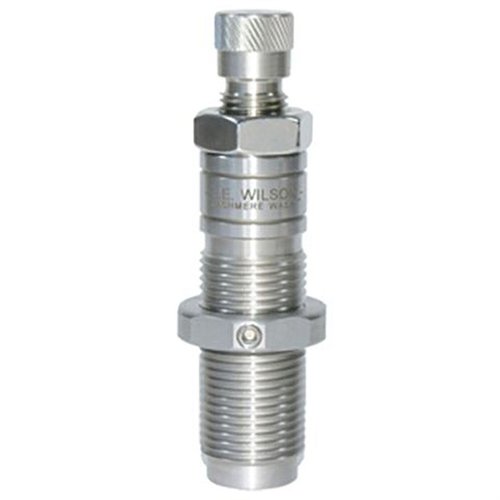 Die L.E. WILSON Bushing Full Length Sizing Die ermöglicht präzises Größen des Hülsenhalses und Körpers, ist aus hochwertigem, gehärtetem Stahl gefertigt und bietet langlebige Leistung.