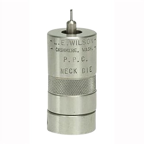 Die L.E. WILSON STAINLESS NECK SIZING DIES ermöglichen dir präzise Kontrolle beim Nackensizing, verbessern die Konzentrizität und verlängern die Lebensdauer des Messings.