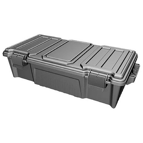 Der MTM TUGC Truck Underseat Gear Crate bietet leichten, versteckten Stauraum unter den Rücksitzen, mit 19,2 qts. Kapazität und flexibler Organisation.