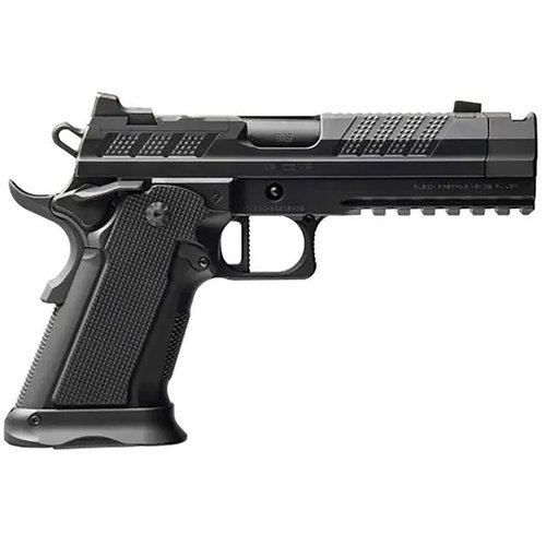 Die XP Comp 9mm bietet eine perfekte Kombination aus 1911 Ergonomie und modernem Kompensator-Design, ideal für Wettkämpfe und maximale Kontrolle.