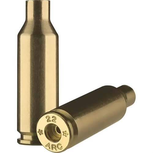 Die STARLINE 22 ARC BRASS bietet dir eine vielseitige Patrone für präzises Langstreckenschießen und die Jagd auf Kleinwild, kompatibel mit Bolt-Action und AR-Plattform.