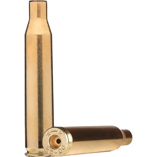 Die STARLINE 25-06 REMINGTON BRASS bietet hervorragende Präzision und ein perfektes Gleichgewicht zwischen Leistung und Rückstoß, ideal für Langstrecken- und Jagdschüsse.