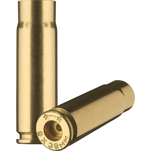 Die STARLINE 9X39MM BRASS ist ideal für subsonische Anwendungen in AK-Stil Feuerwaffen, kompatibel mit CIP-Standards und in 100er-Packungen erhältlich.