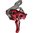 RISE ARMAMENT REV 535 SLIDE-AND-SNAP AR TRIGGER BLACK/RED